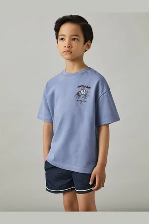 Reiss Young 3-9 yrs Cotton Oversized Match Day T-Shirt