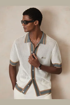 Reiss Crusoe | Ch?? Crochet Tipped Shirt