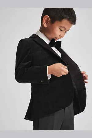 Reiss Ace Junior Single Breasted Velvet Blazer