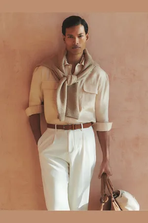 Reiss Eze Linen Twin Pocket Overshirt