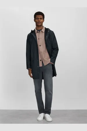 Rains Longline Hooded Raincoat