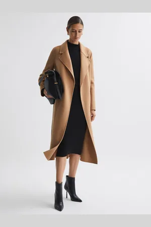 Reiss Emile Petite Wool Belted Blindseam Coat