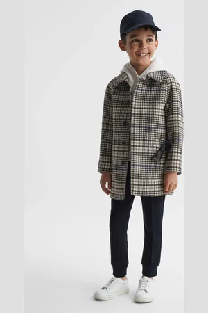 Reiss Jojo 9-12 yrs Single Breasted Raglan Overcoat