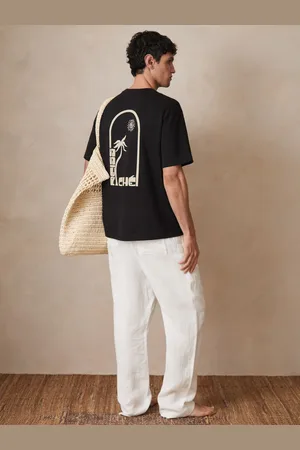 Reiss Roda | Ch?? Cotton Palm-Print T-Shirt