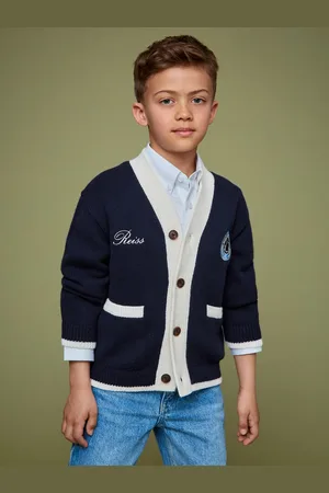Smiley Reiss 3-9 yrs World | Reiss Logo Cardigan Unisex Fit