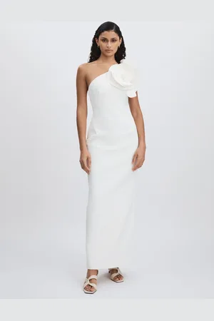 Acler Wynyard One Shoulder Maxi Dress