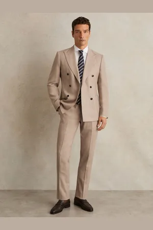 Reiss Venus Wool-Blend Slim-Fit Suit Trousers