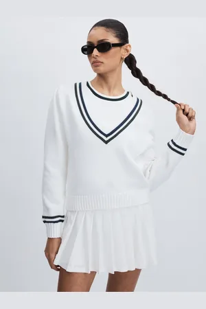 The Upside Deep V-Neckline 100% Organic Cotton Jumper