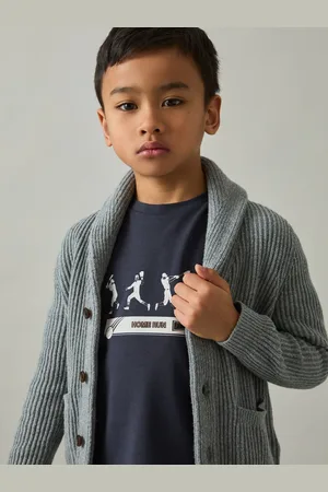 Reiss Kolby 9-13 yrs Cotton Varsity League Oversize T-Shirt