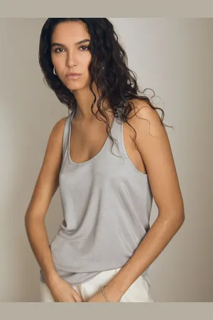 Reiss Branden Atelier Scoop-Neck Vest