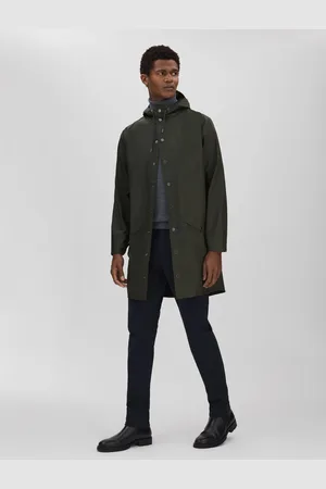 Rains Longline Hooded Raincoat
