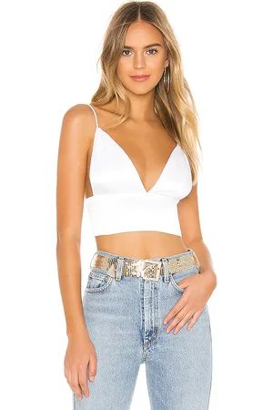 superdown Gene Satin Top in . Size XS.