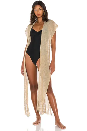 Luli Fama Golden Queen Long Caftan in .