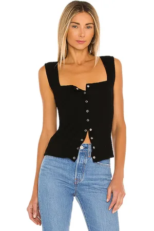 Michael Lauren Bosco Snap Front Tank in . Size XS.
