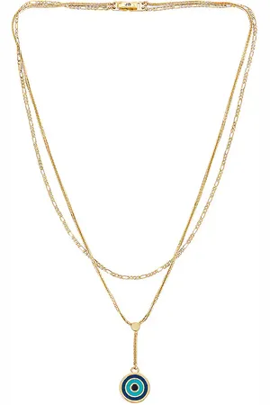 Jenny Evil Eye Layered Necklace in .