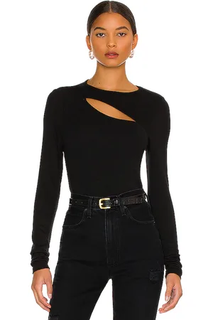LA Made Verge Peek A Boo Long Sleeve Top in . Size L, S, XS.