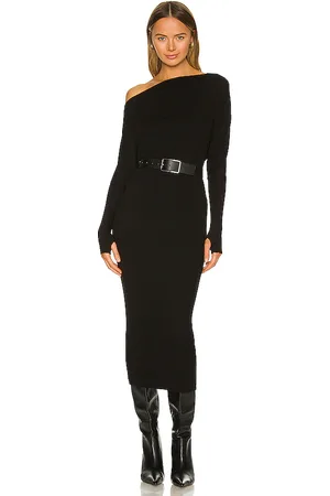 ENZA COSTA Sweater Knit Slouch Dress in . Size S, XS.