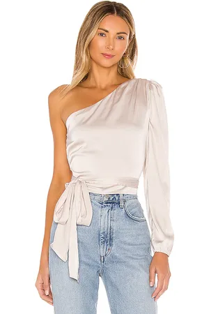 MORE TO COME Scottie One Shoulder Top in . Size S, XL, XS, XXS.