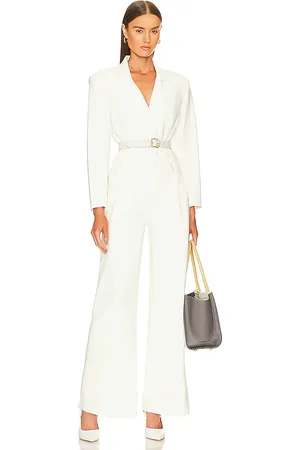 Norma Kamali Single Breasted Straight Leg Jumpsuit in . Size XL.