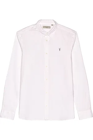 AllSaints Hawthorne LS Shirt in . Size M, S.