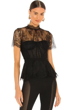 Simkhai Kehlani Lace Bustier Top in . Size 0, 4, 8.