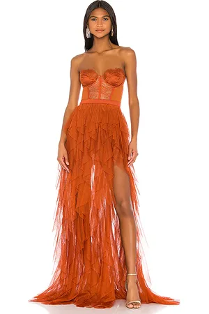 For Love & Lemons X REVOLVE Bustier Gown in . Size L, S, XL, XS.
