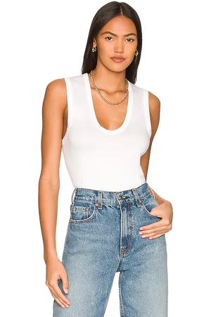 ENZA COSTA Essential Sleeveless U in . Size L, S, XL, XS.