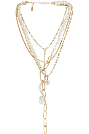 8 Other Reasons Pearl Lariat Necklace in .