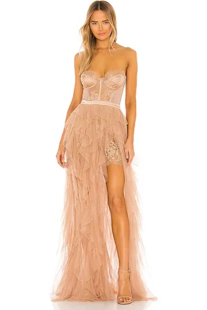 For Love & Lemons X REVOLVE Bustier Gown in . Size L, M, XL, XS.