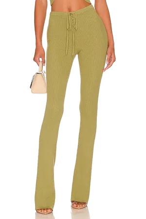 Camila Coelho Artemis Lace Up Knit Pant in . Size M.