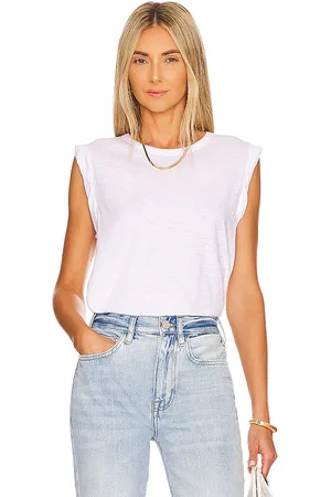 VERONICA BEARD Dree Muscle Tee in . Size M, S, XL, XS.