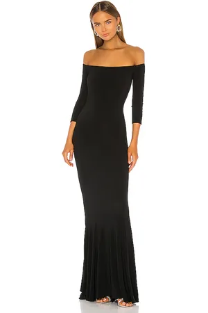 Norma Kamali Off the Shoulder Fishtail Gown in . Size M, S, XL, XS.