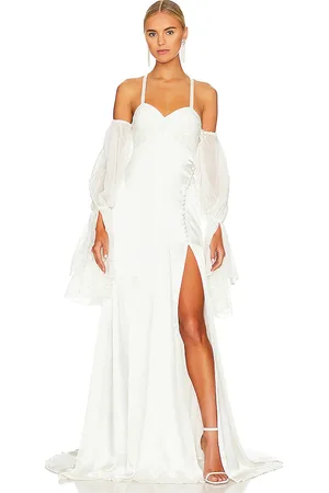 For Love & Lemons Esme Bridal Gown in . Size S.