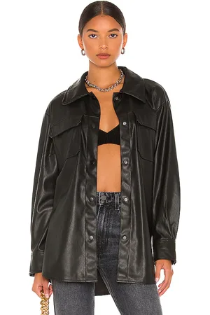 Steve Madden Faux Good Measure Shacket in . Size M, S, XL, XS.