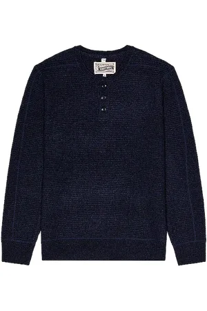 Schott NYC Button Henley Sweater in . Size S, XL.