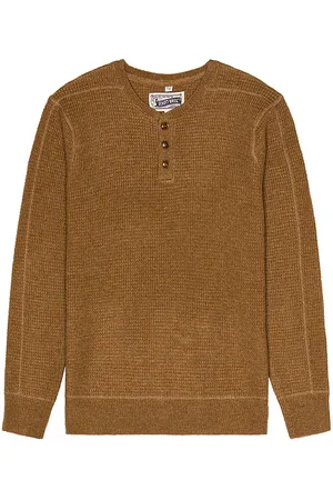 Schott NYC Button Henley Sweater in . Size M, S, XL.