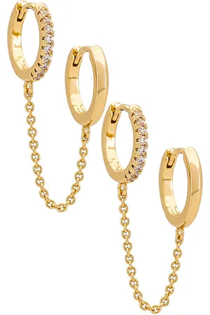 MIRANDA FRYE Elliot Double Hoop in .