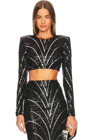 Michael Costello X REVOLVE Leonie Crop Top in . Size XXS.
