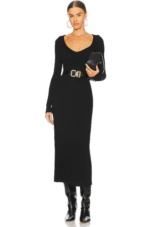 ENZA COSTA V-neck Sweater Dress in . Size L, XS.