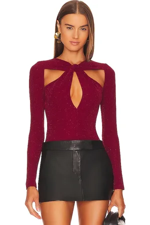 Michael Costello X REVOLVE Suki Bodysuit in . Size XS, XXS.