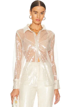 MORE TO COME Wyatt Button Down Top in . Size S, XS, XXS.