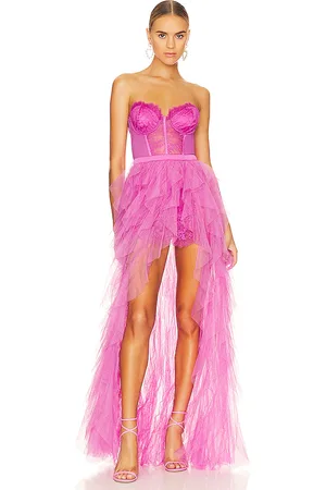 For Love & Lemons X REVOLVE Bustier Gown in . Size L, S, XL, XS.