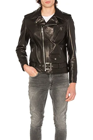 Schott NYC Pebbled Moto Jacket in . Size S, XL, XL/1X.