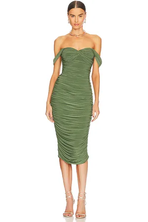Norma Kamali Walter Midi Dress in . Size M, S, XL, XS, XXS.