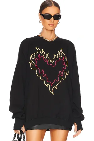 The Laundry Room Burn Heart Jumper in . Size M, S.