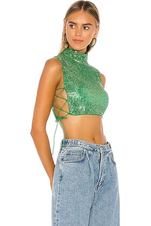 h:ours 21 Crop Top in . Size S, XXS.
