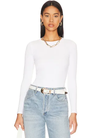 ENZA COSTA Textured Knit Crew Top in . Size S, XS.