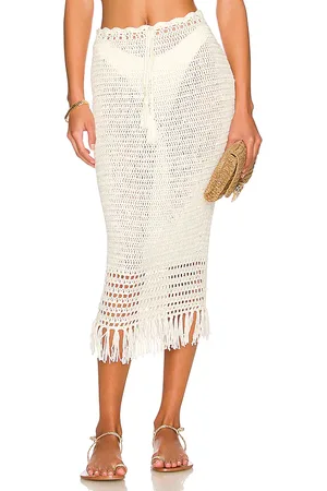MORE TO COME Angelina Midi Skirt in . Size M, S, XS.
