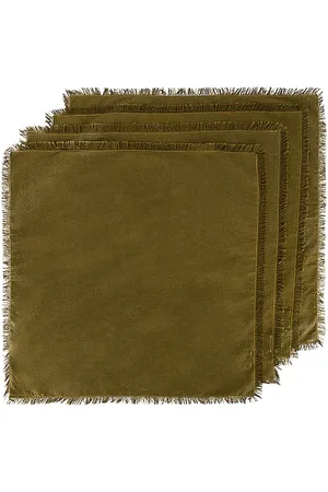 HAWKINS NEW YORK Essential Set of 4 Dinner Napkins in .