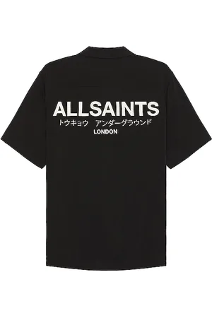 AllSaints Underground Short Sleeve Shirt in . Size M, S, XL/1X.
